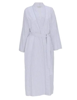 Pure Cotton Striped Dressing Gown