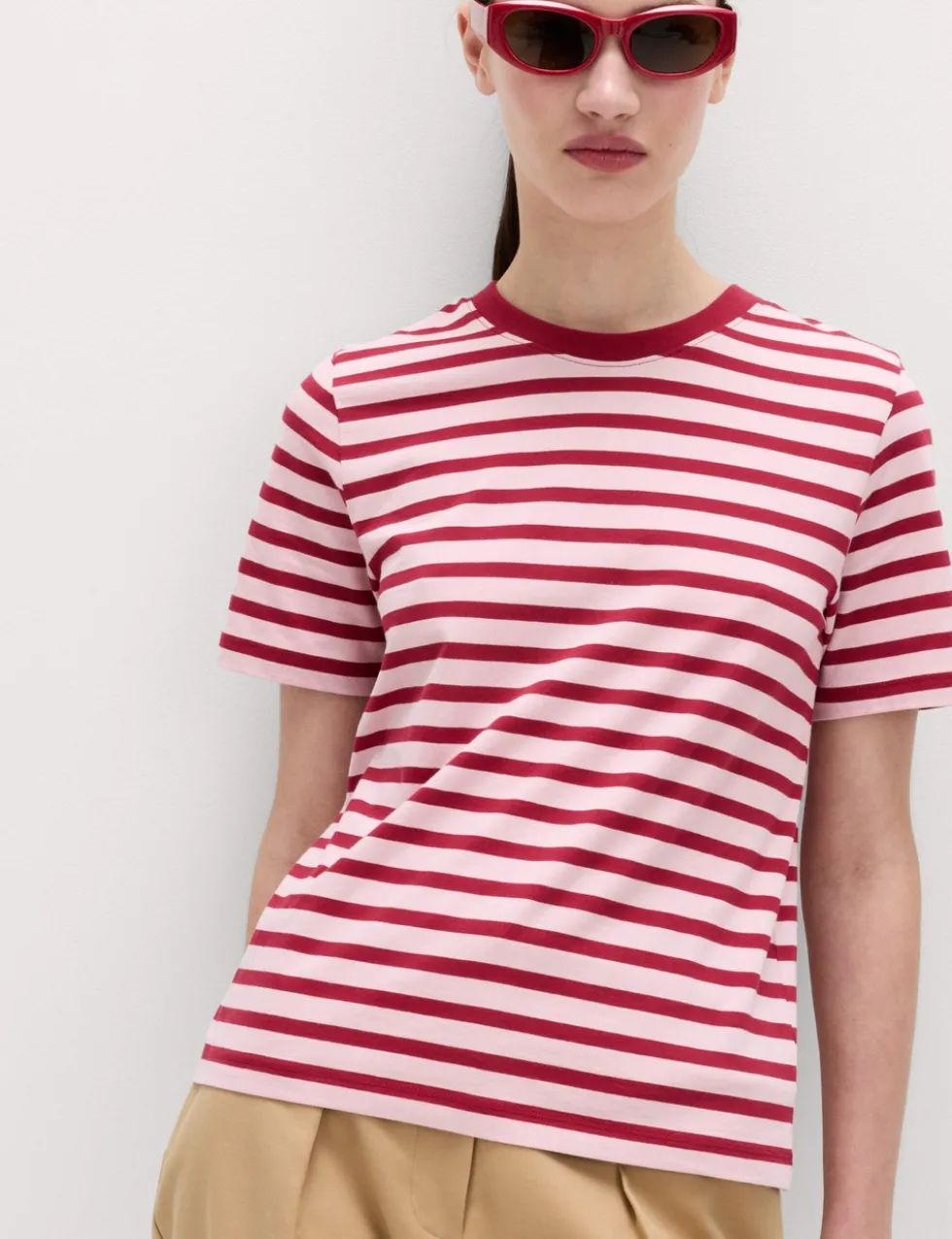 Pure Cotton Striped Everyday Fit T-Shirt