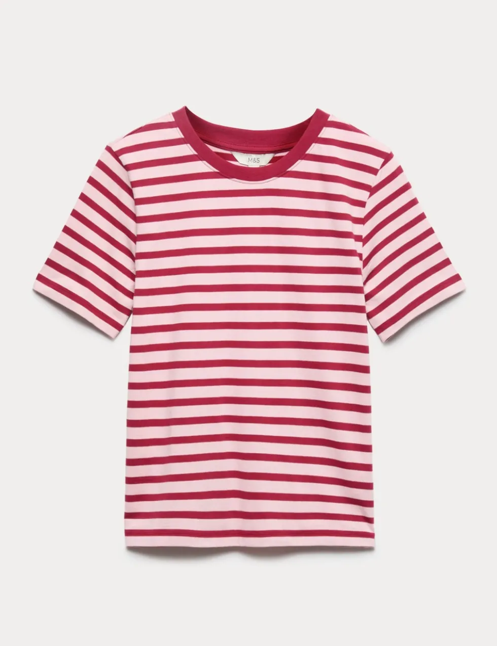 Pure Cotton Striped Everyday Fit T-Shirt