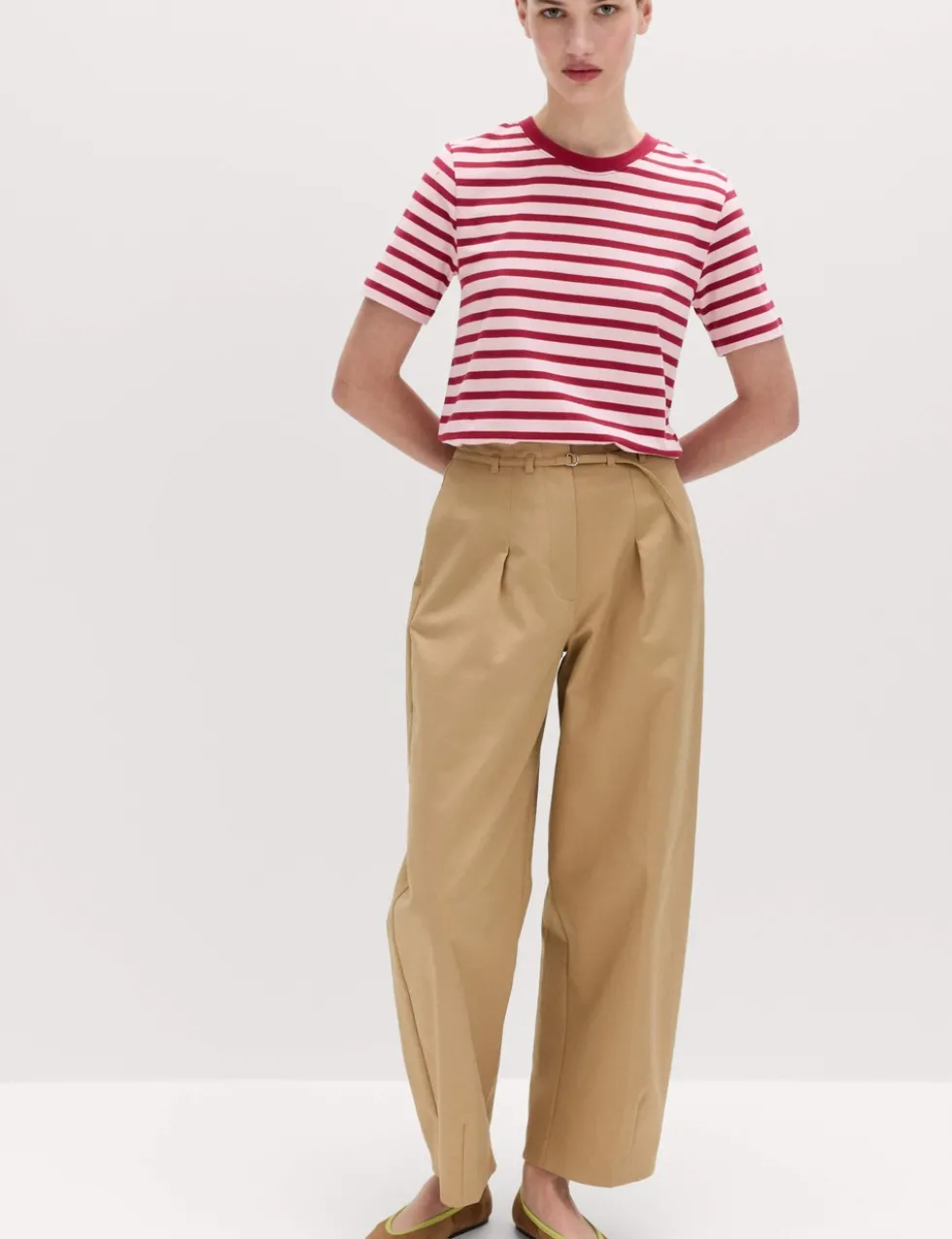 Pure Cotton Striped Everyday Fit T-Shirt