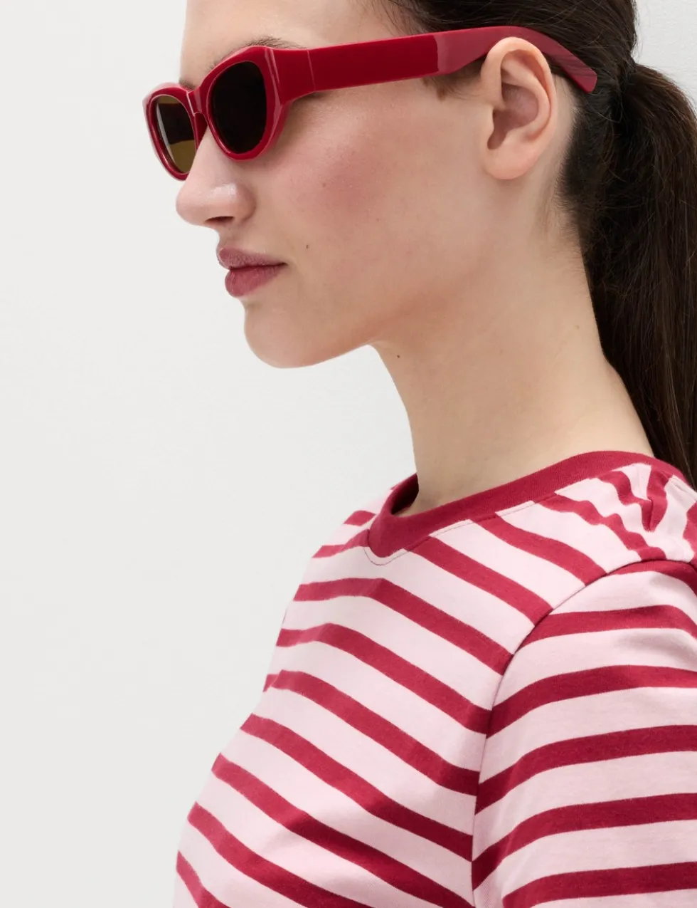Pure Cotton Striped Everyday Fit T-Shirt