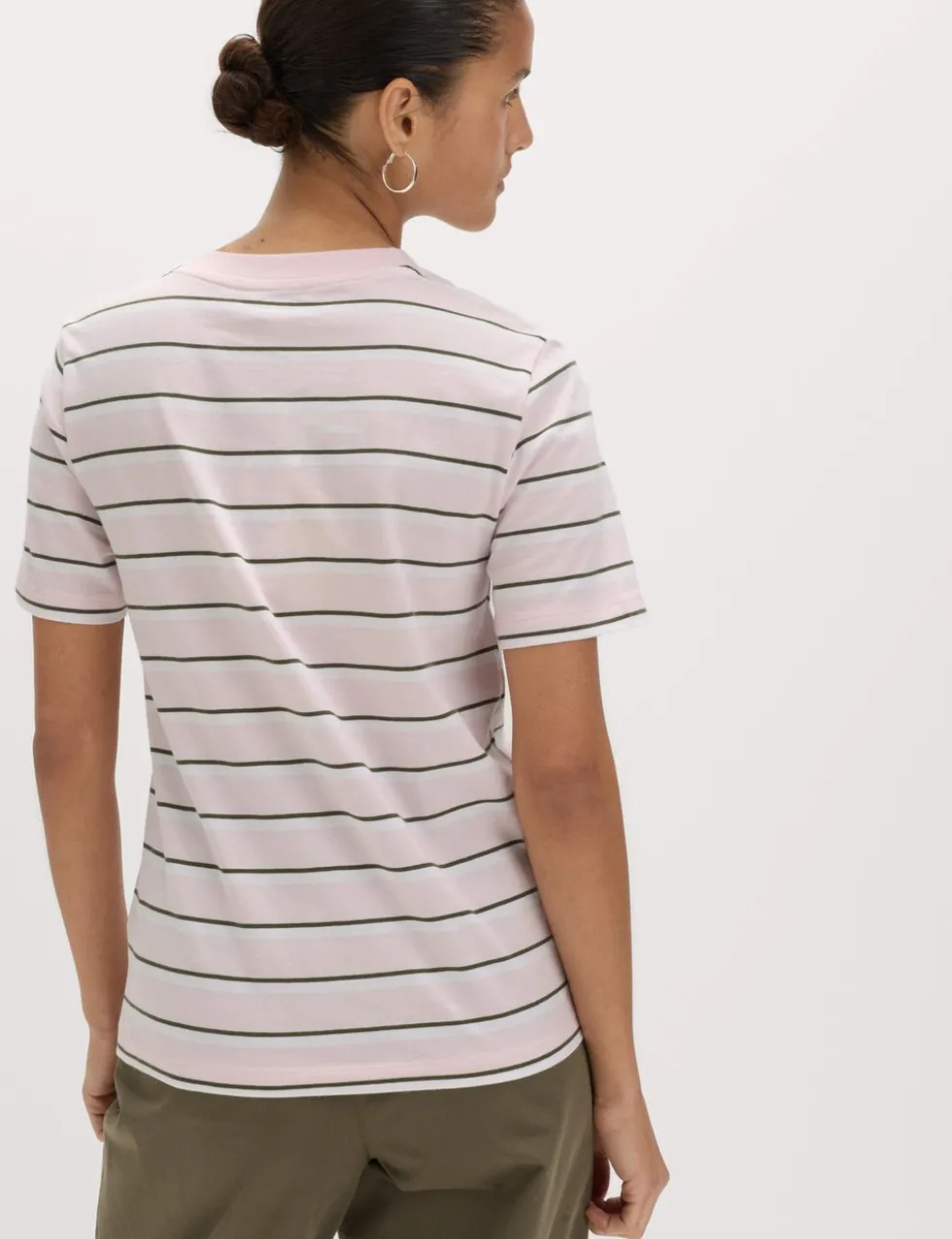 Pure Cotton Striped Everyday Fit T-Shirt