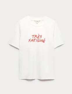 Pure Cotton Striped Everyday Fit T-Shirt