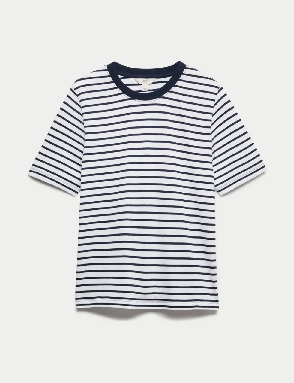 Pure Cotton Striped Everyday Fit T-Shirt