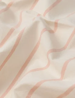 Pure Cotton Striped Flat Sheet