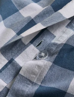 Pure Cotton Striped Gingham Bedding Set