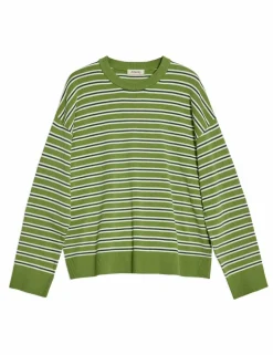 Pure Cotton Striped Jumper