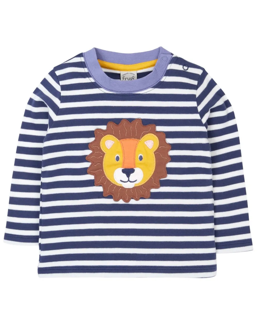 Pure Cotton Striped Lion Top (0-5 Yrs)