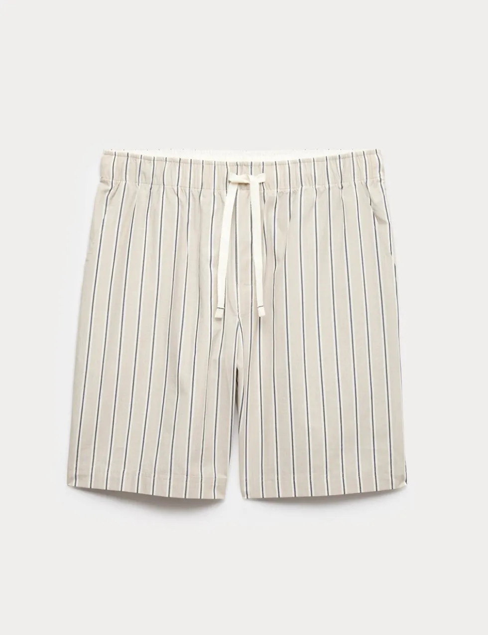 Pure Cotton Striped Loungewear Shorts