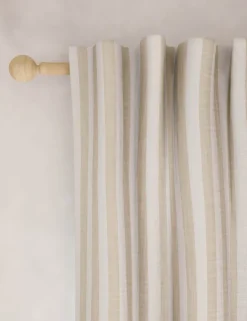 Pure Cotton Striped Multiway Curtains