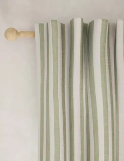Pure Cotton Striped Multiway Curtains