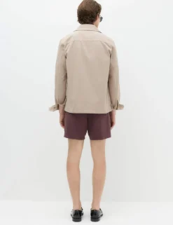 Pure Cotton Striped Overshirt
