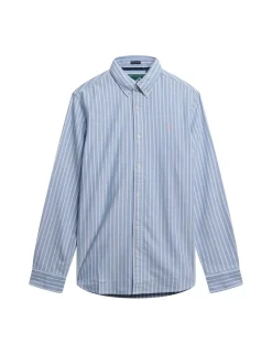 Pure Cotton Striped Oxford Shirt