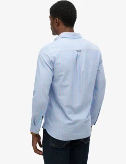 Pure Cotton Striped Oxford Shirt
