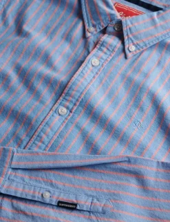 Pure Cotton Striped Oxford Shirt