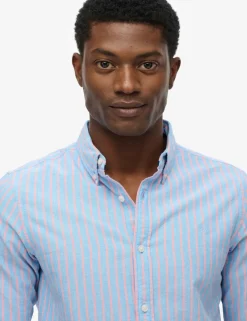 Pure Cotton Striped Oxford Shirt