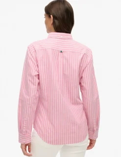 Pure Cotton Striped Oxford Shirt