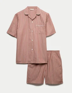 Pure Cotton Striped Pyjama Set