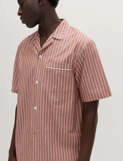 Pure Cotton Striped Pyjama Set