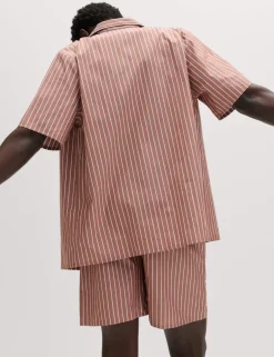 Pure Cotton Striped Pyjama Set
