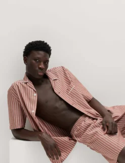 Pure Cotton Striped Pyjama Set