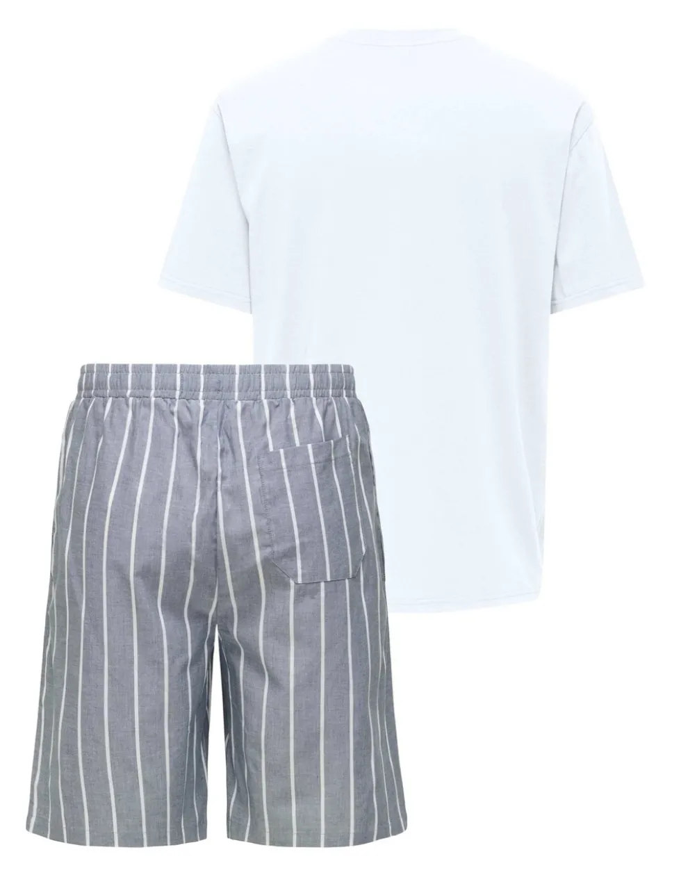 Pure Cotton Striped Pyjama Gift Set