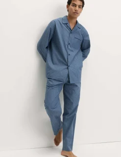 Pure Cotton Striped Pyjama Set