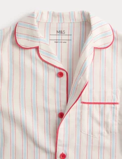 Pure Cotton Striped Pyjamas (9 Mths-8 Yrs)