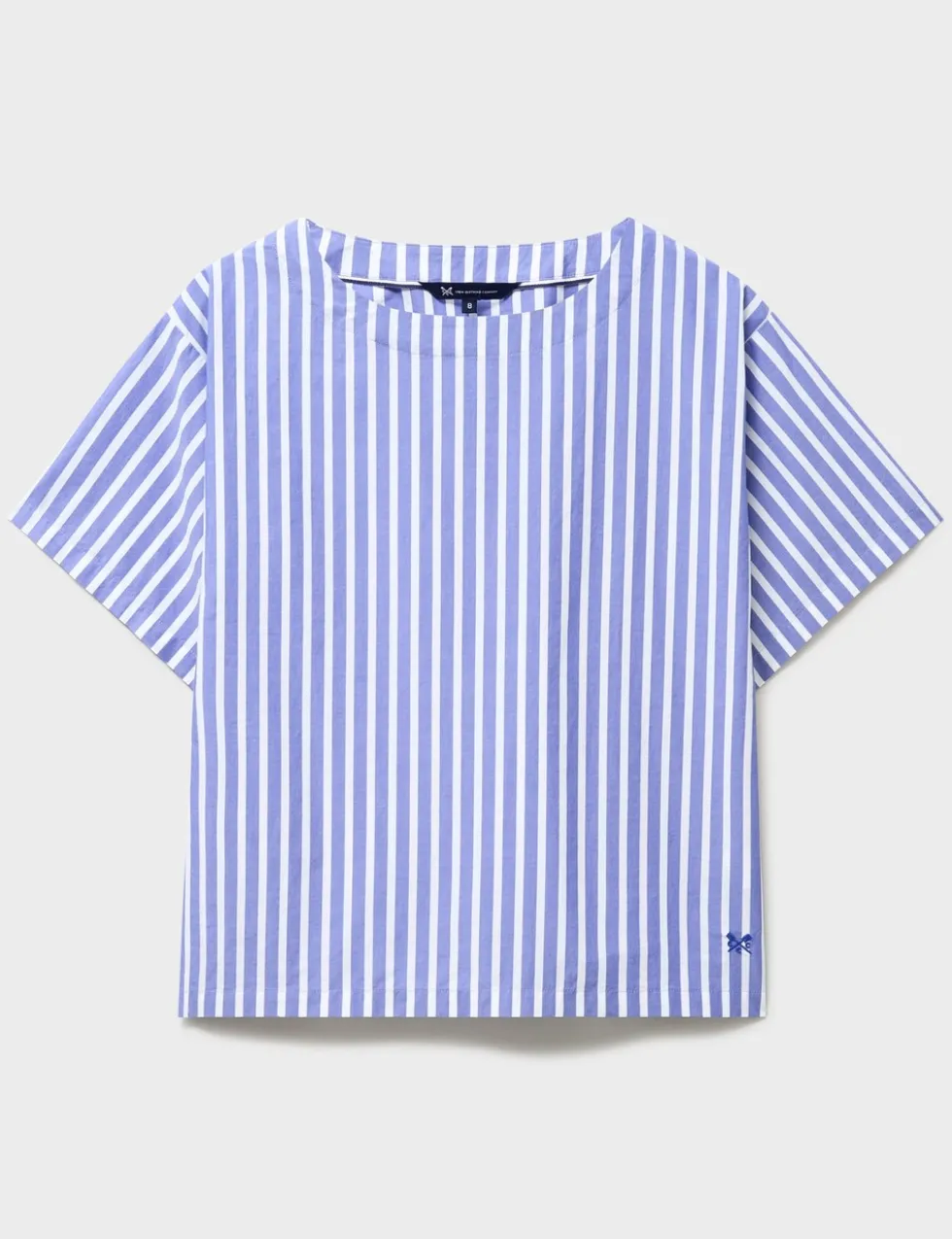 Pure Cotton Striped Relaxed Blouse