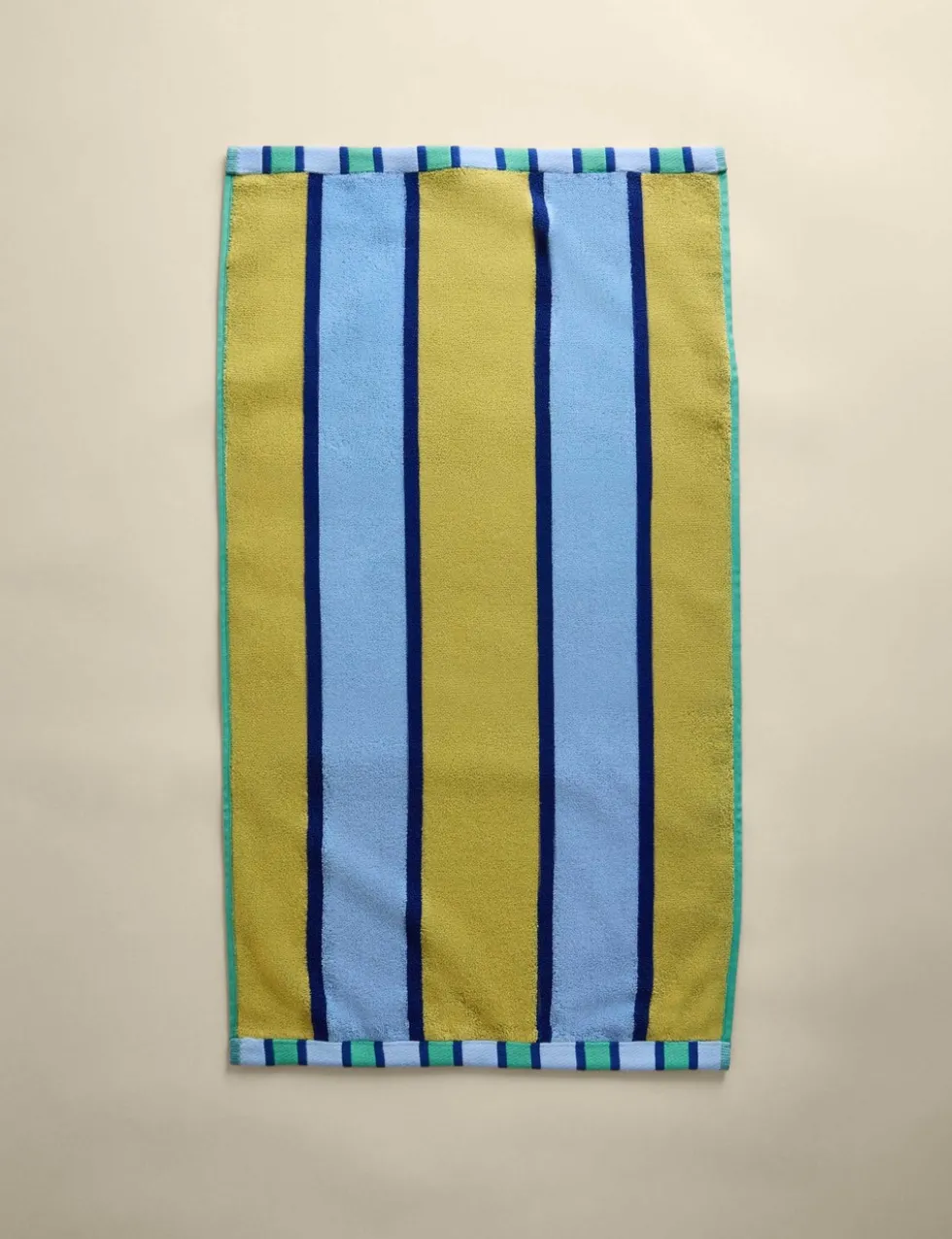 Pure Cotton Striped Reversible Towel