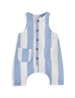 Pure Cotton Striped Romper (0-3 Years)