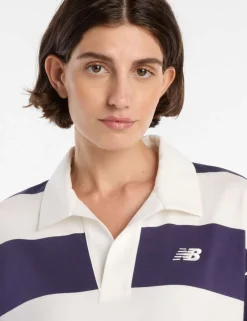 Pure Cotton Striped Rugby Shirt