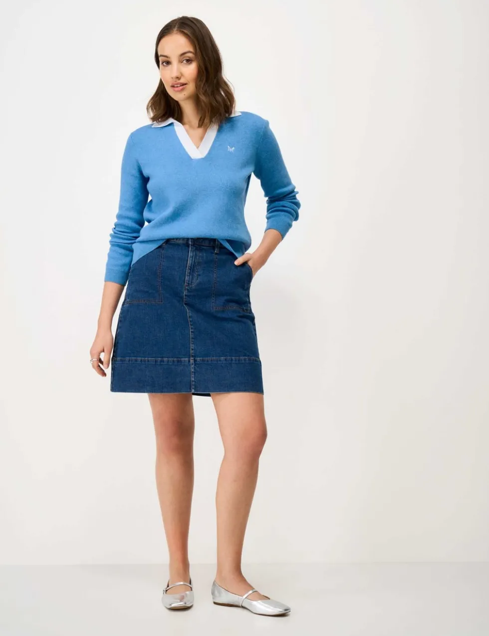 Pure Cotton Striped Rugby Top