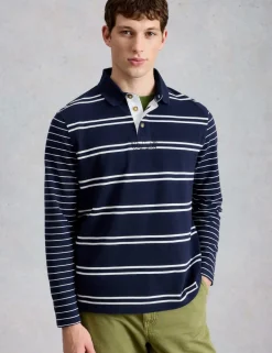 Pure Cotton Striped Rugby Shirt