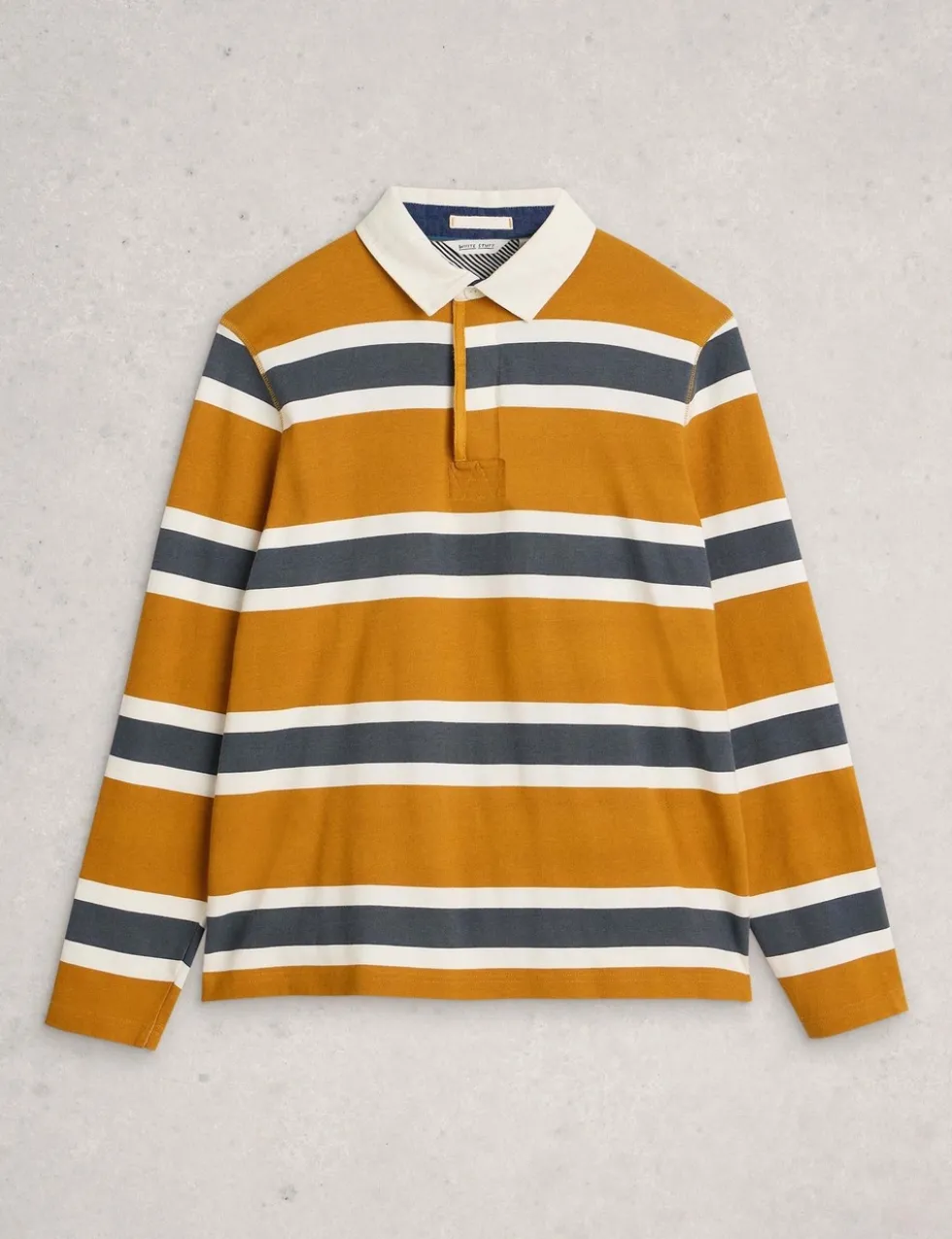 Pure Cotton Striped Rugby Shirt