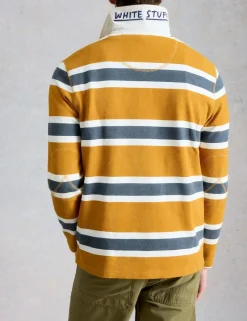 Pure Cotton Striped Rugby Shirt