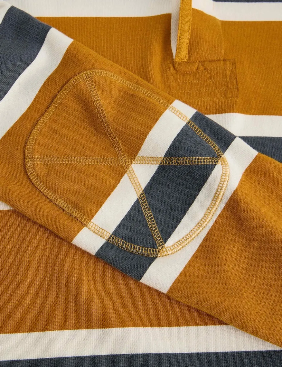 Pure Cotton Striped Rugby Shirt