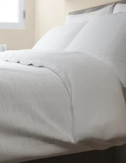 Pure Cotton Striped Seersucker Bedding Set