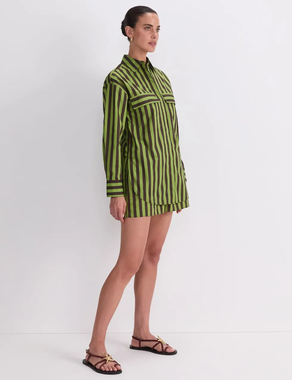 Pure Cotton Striped Shirt