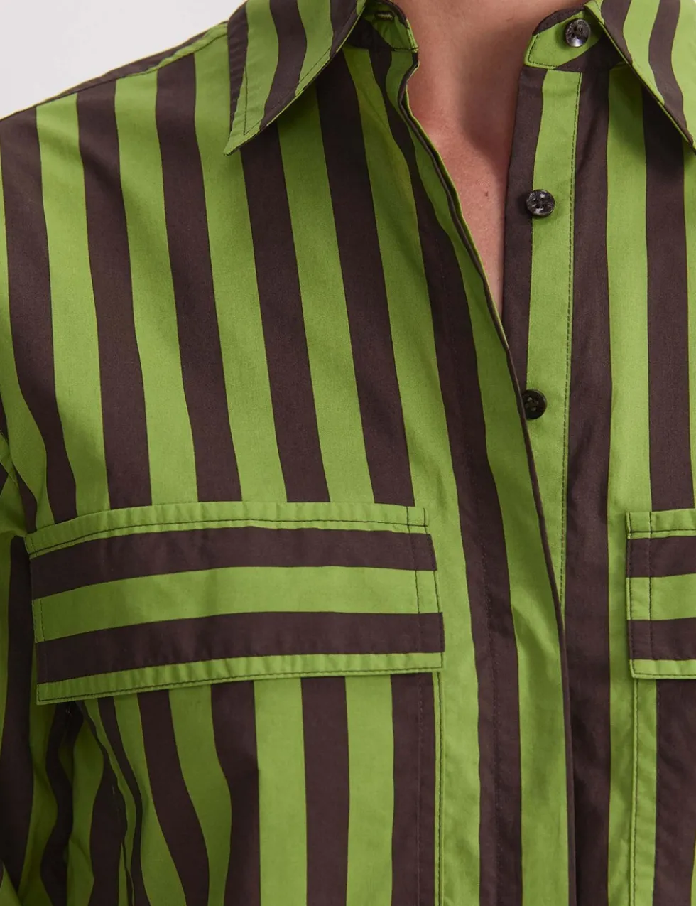 Pure Cotton Striped Shirt