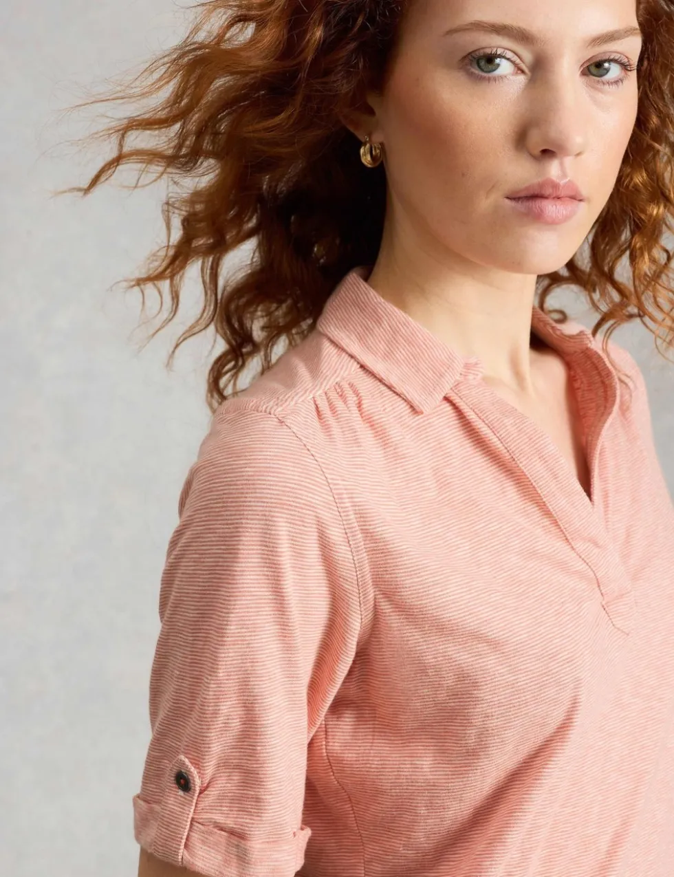 Pure Cotton Striped Shirt