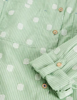 Pure Cotton Striped Shirt