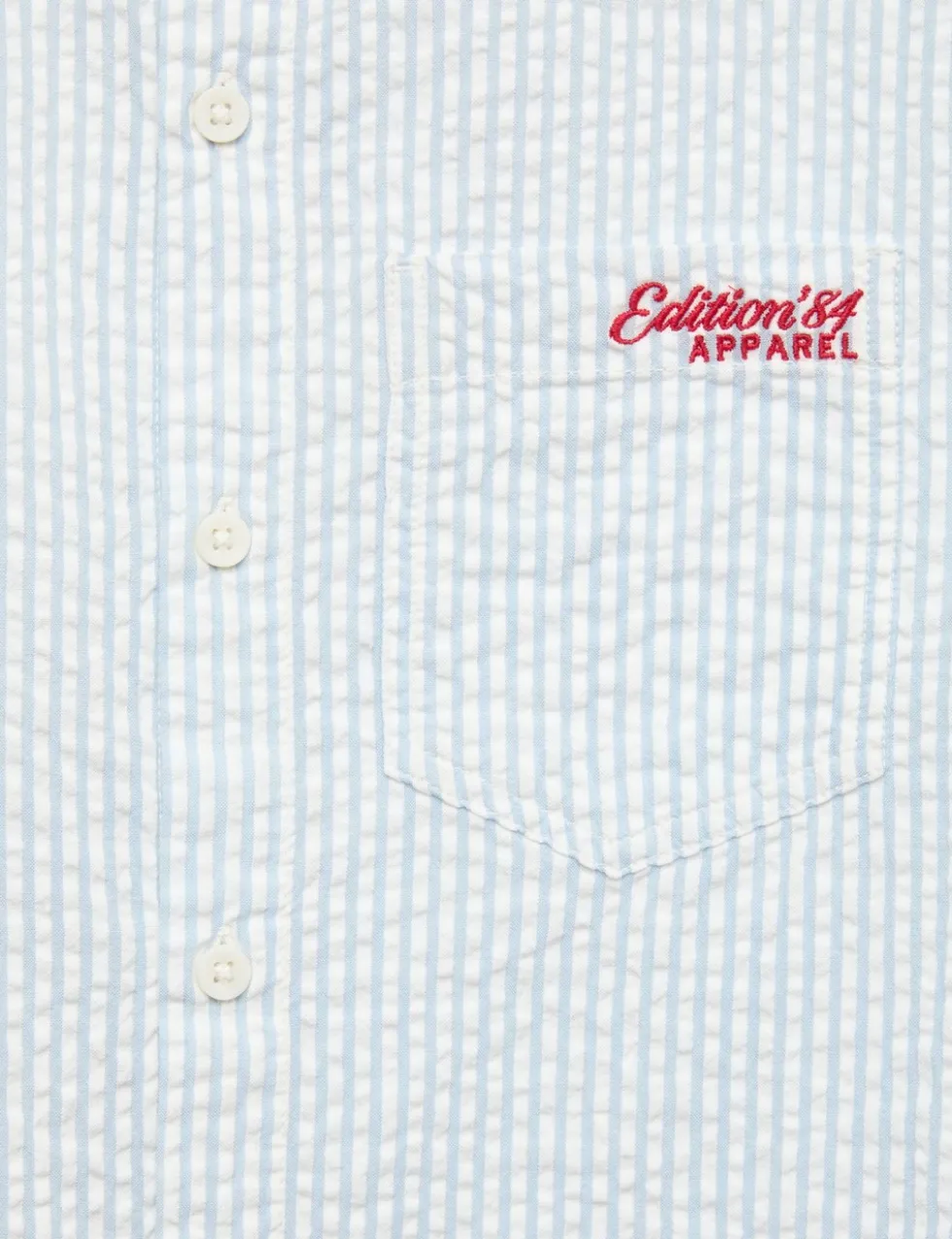 Pure Cotton Striped Shirt (6-16 Yrs)