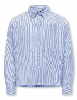 Pure Cotton Striped Shirt (8-14 Yrs)