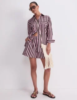 Pure Cotton Striped Shirt