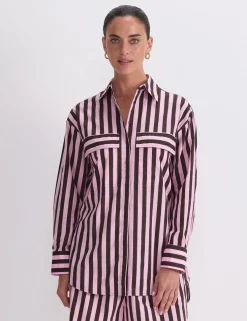 Pure Cotton Striped Shirt