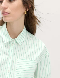 Pure Cotton Striped Shirt