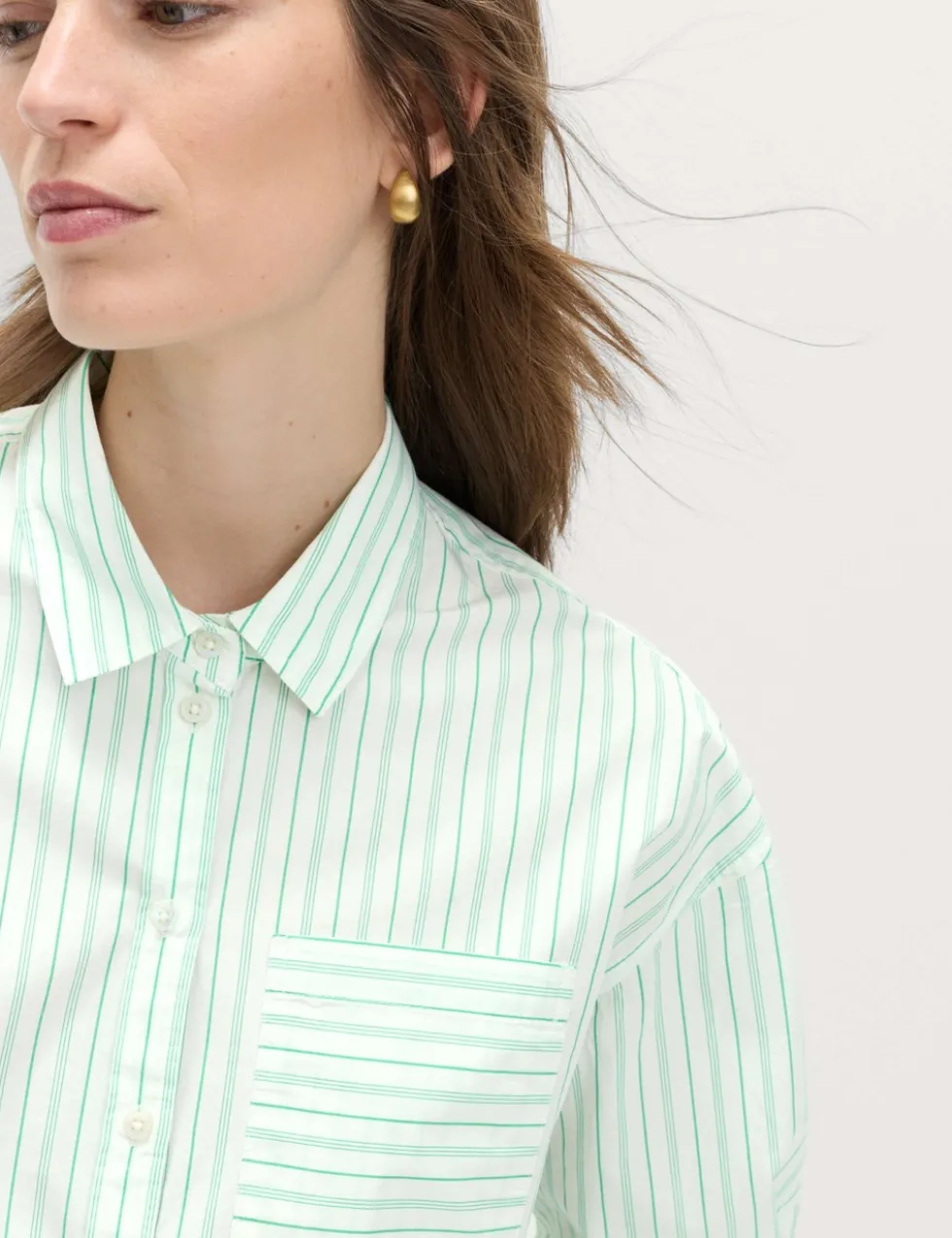 Pure Cotton Striped Shirt