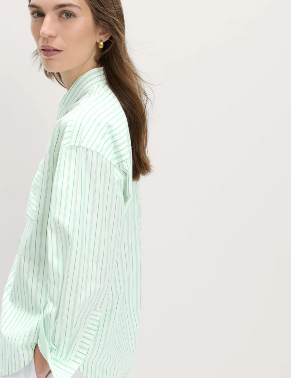 Pure Cotton Striped Shirt