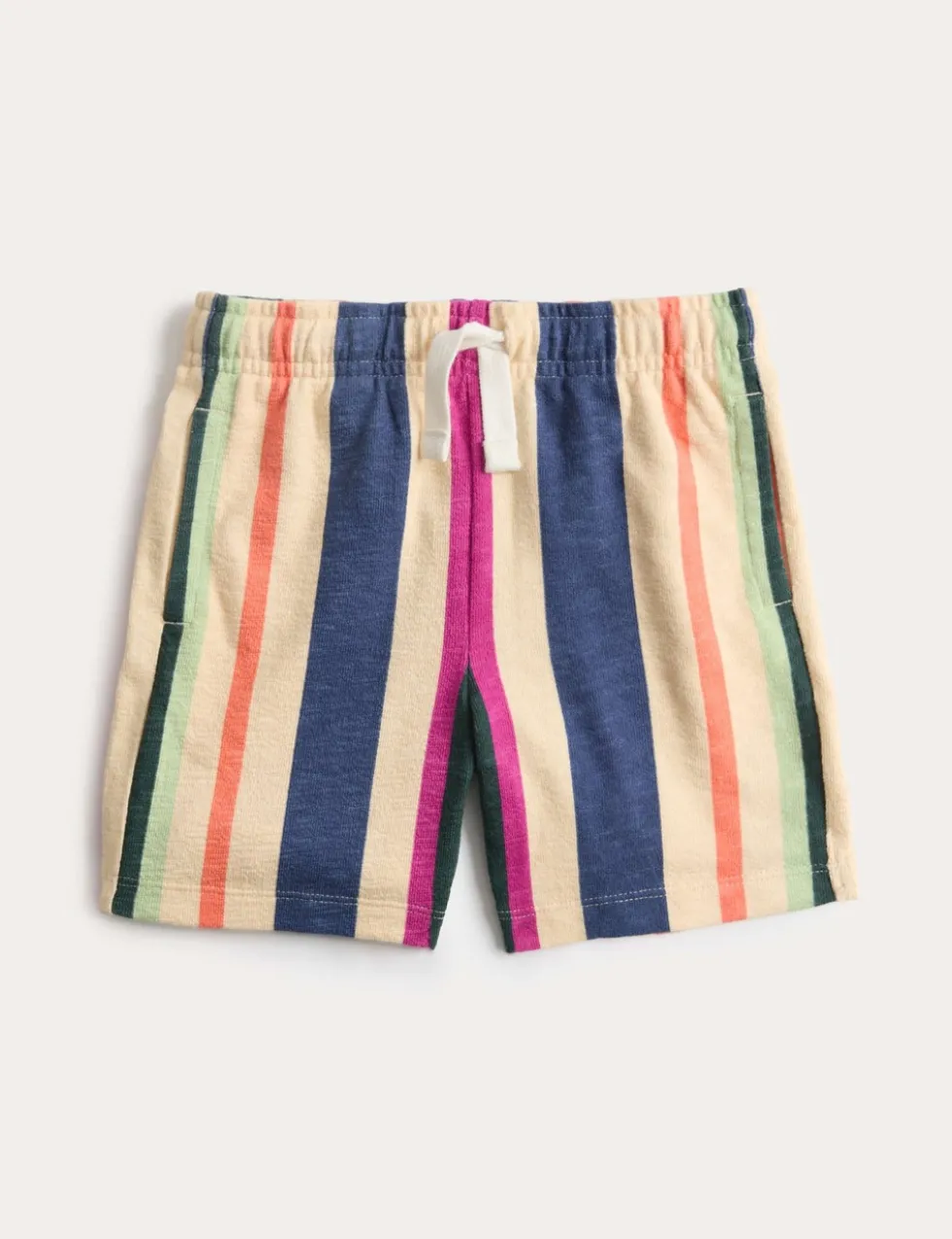 Pure Cotton Striped Shorts (2-8 Yrs)